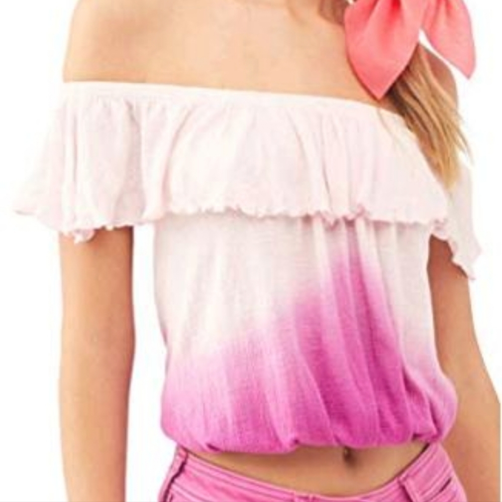 Free People *Cora Lee Ombre Ruffled Tank Top/ M